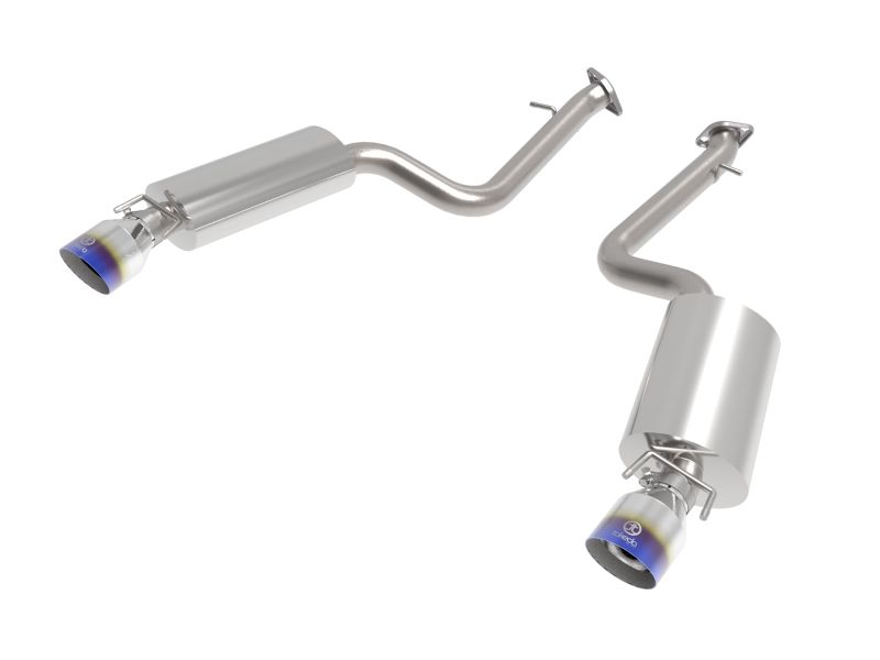 aFe 4936060l | Lexus IS350 14-22 V6-3.5L Takeda Axle-Back Exhaust System- Blue Tip; 2014-2022