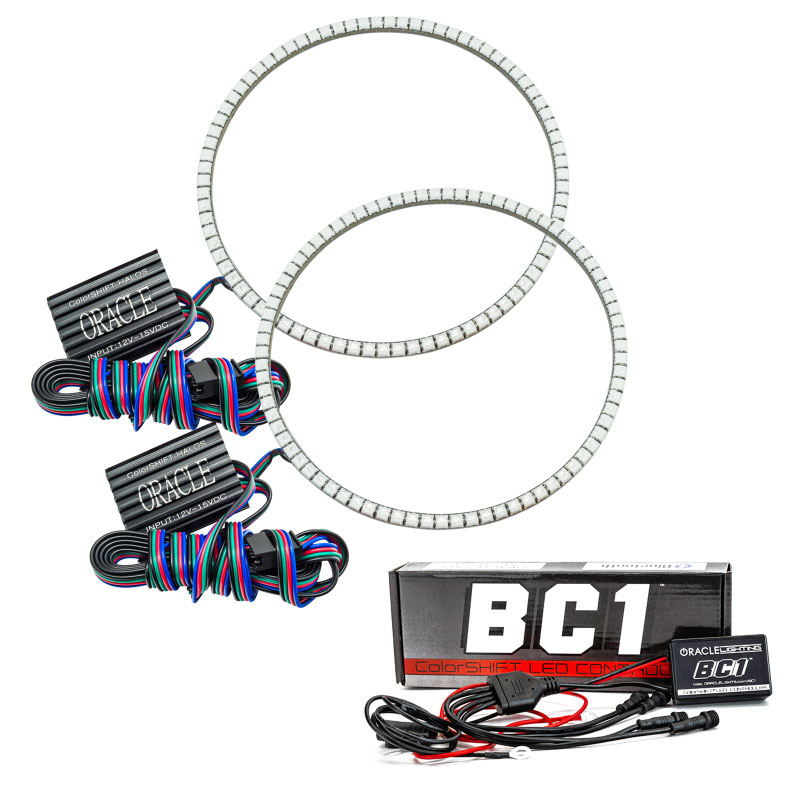 Oracle Lighting 3948-335 | Oracle Hummer H1 92-06 LED Waterproof Halo Kit - ColorSHIFT w/ BC1 Controller; 1992-2006