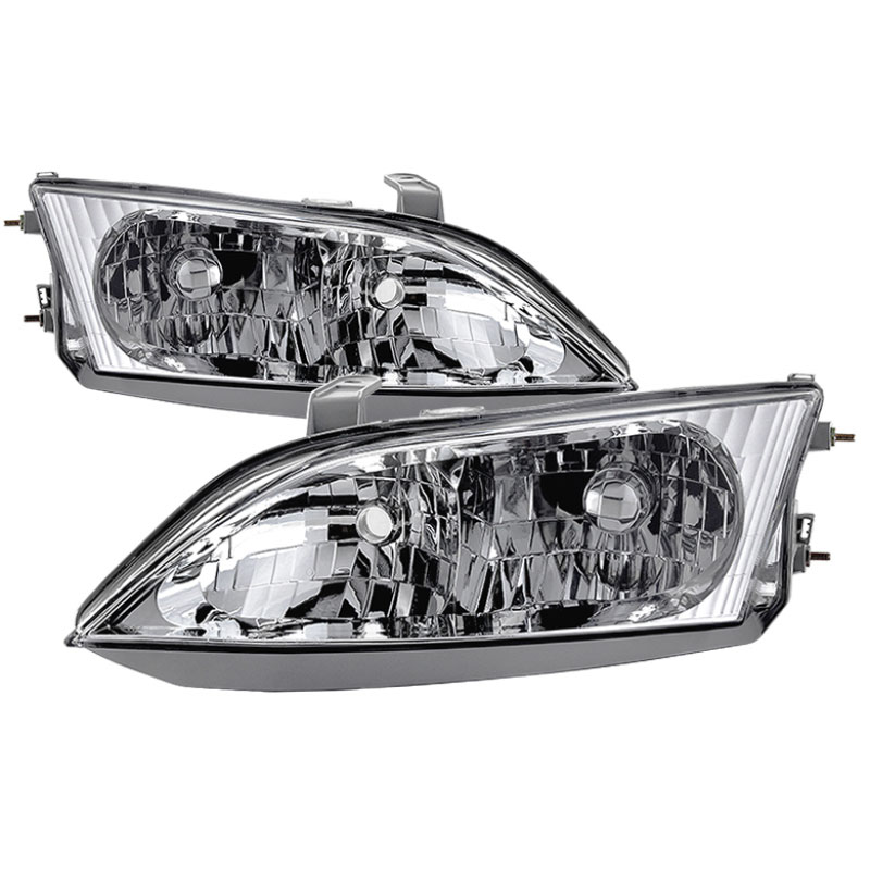 SPYDER 9035487 | xTune Lexus ES300 1997-2001 Halogen Models Only OEM Style Headlights - Chrome140 HD-JH-LES30097-OE; 1997-2001