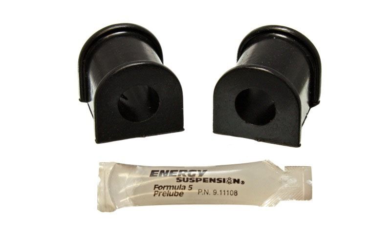 Energy Suspension 8.5132g | 05-07 Scion tC Black 18mm Rear Sway Bar Bushing Set; 2005-2007