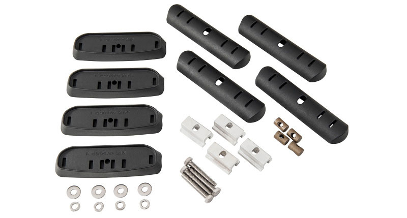 Rhino-Rack rcp58-bk | 17-21 Nissan Titan RCP Base Kit - 4 pcs; 2017-2021