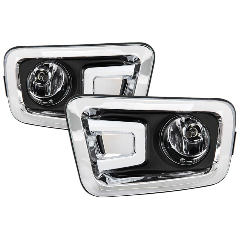 SPYDER 9043307 | Spyder 16-18 Nissan Titan (w/o Auto Headlight) OEM Style Fog Lights w/Switch - Clear (FL-NT16-C); 2016-2018