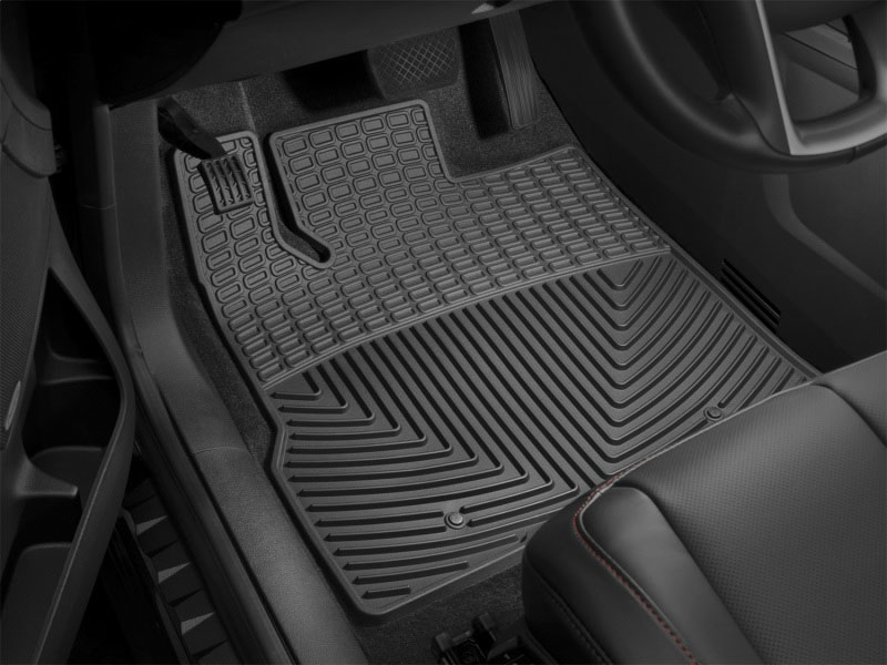 WeatherTech w343 | 17-23 Mazda CX-5 Front Rubber Mats - Black; 2017-2023