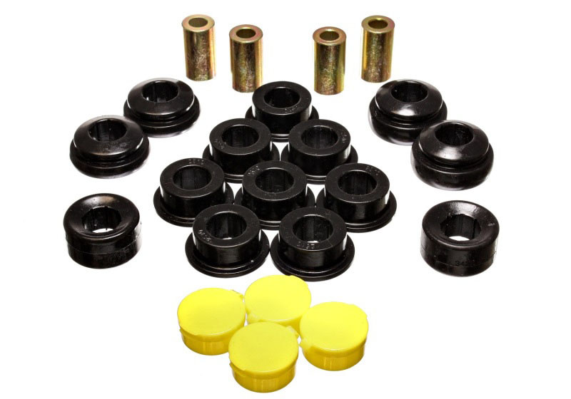 Energy Suspension 16.3117g | 02-04 Acura RSX (includes Type S) Black Rear Control Arm Bushing Set; 2002-2004