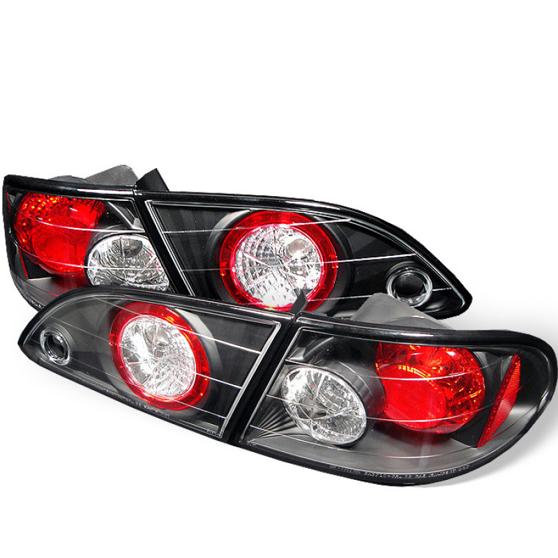 SPYDER 5007476 | Spyder Toyota Corolla Altezza Tail Lights - Black - (ALT-YD-TC98-BK); 1998-2002