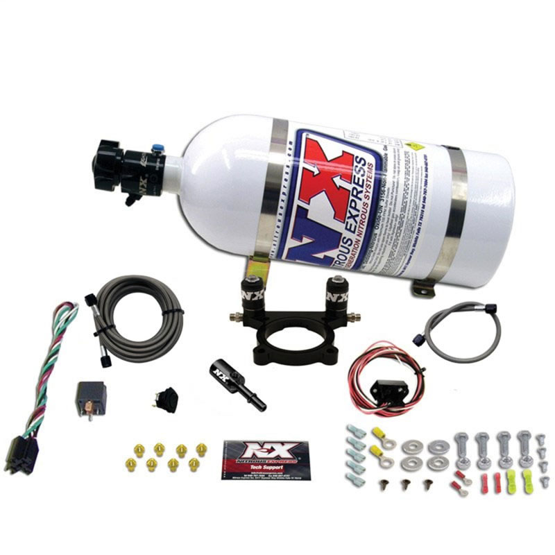 Nitrous Express 20942-10 | 13-16 Dodge Dart 2.0L Nitrous Plate Kit (35-100HP) w/10lb Bottle; 2013-2016