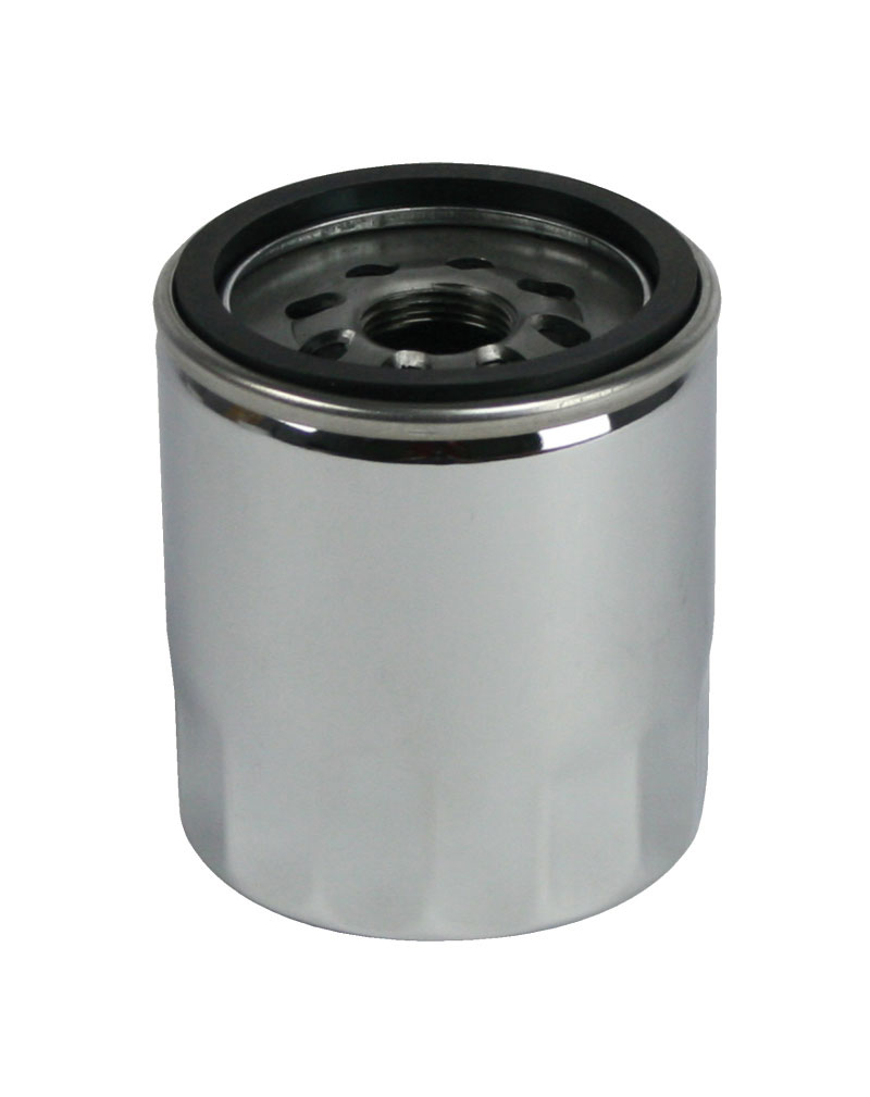 Moroso 22305 | 97-06 Early GM LS 13/16in Thread 3-1/2in Tall Oil Filter - Chrome; 1997-2006