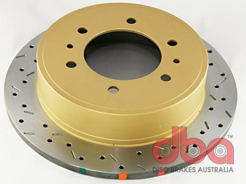 DBA 42055xs | 06-10 Hummer H3 Rear 4000 Series Drilled & Slotted Rotor; 2006-2010