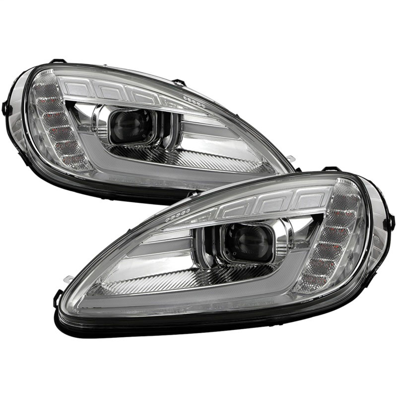 SPYDER 5087942 | Spyder Apex Series 05-13 Chevrolet C6 Corvette Hi Powered LED Module Headlights; 2005-2013