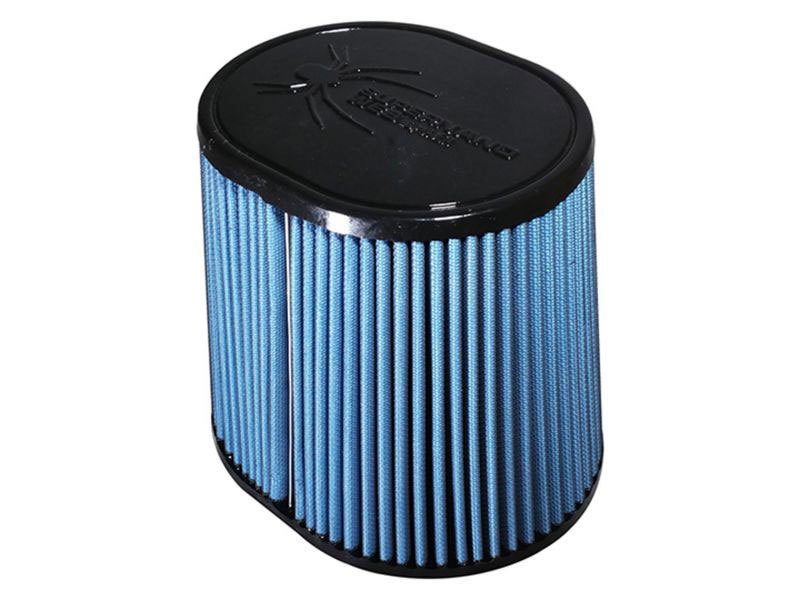 Injen x-1124-bb | AMSOIL Ea Nanofiber Dry Air Filter - 5in Base / 8in Tall / 5in Top