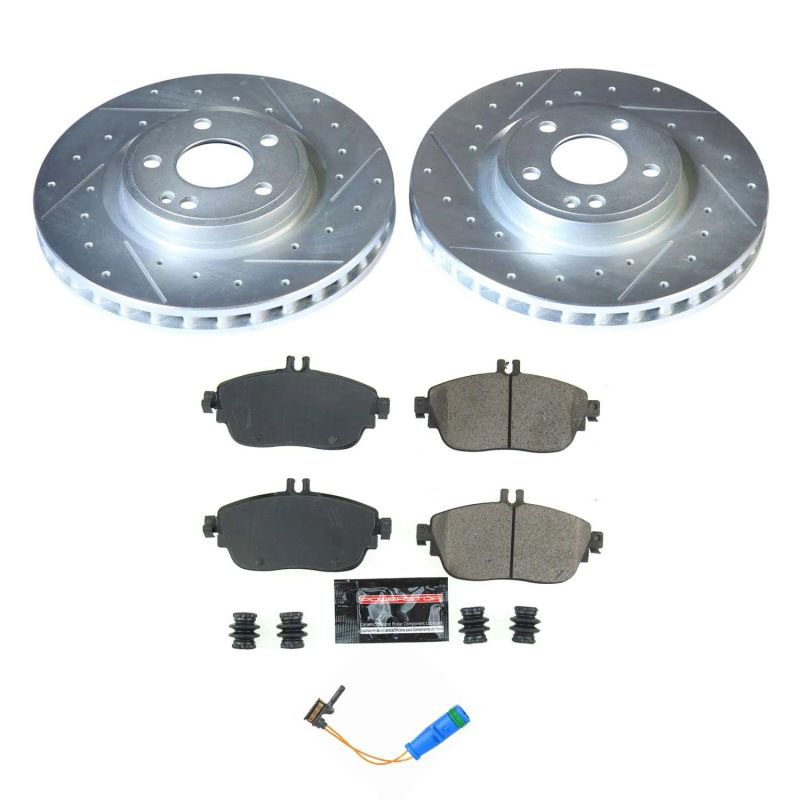 PowerStop k8266 | Power Stop 17-19 Infiniti QX30 Front Z23 Evolution Sport Brake Kit