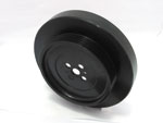 Fluidampr 960301 | Dodge Cummins 5.9L 24V Pulley Internal Balance Black Zinc Finish 9 3/4in Diam 23.8 lbs; 1998-2002