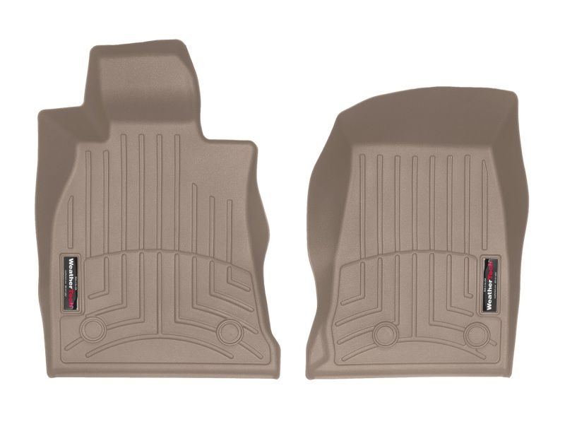 WeatherTech 4516181 | 2020+ Cadillac CT4 Front FloorLiner - Tan; 2020-2023