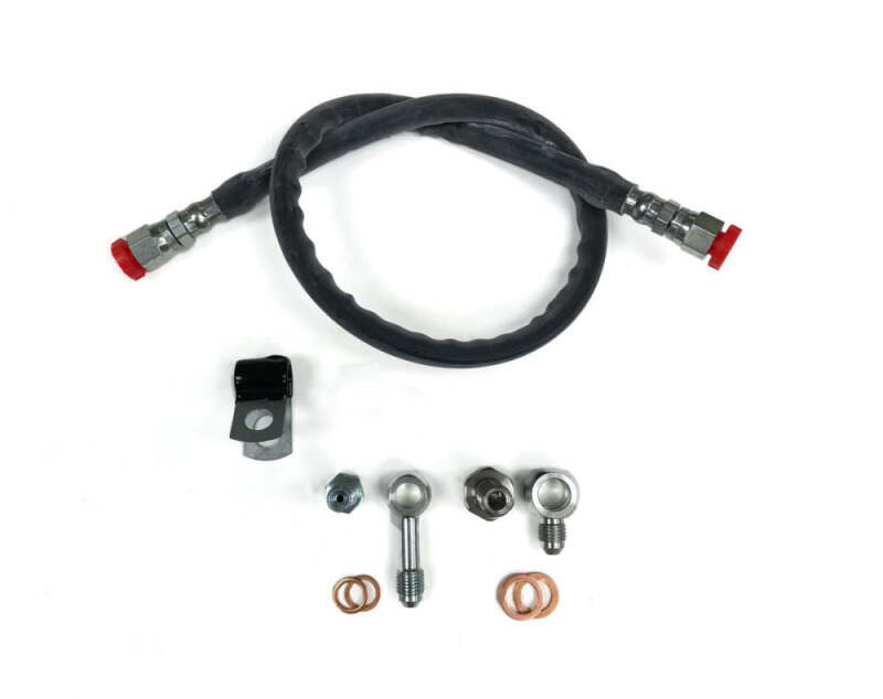 Forced Performance 3055060 | Mitsubishi Evo 9 Ball Bearing Feeds from Head Oil Supply Line; 2005-2007