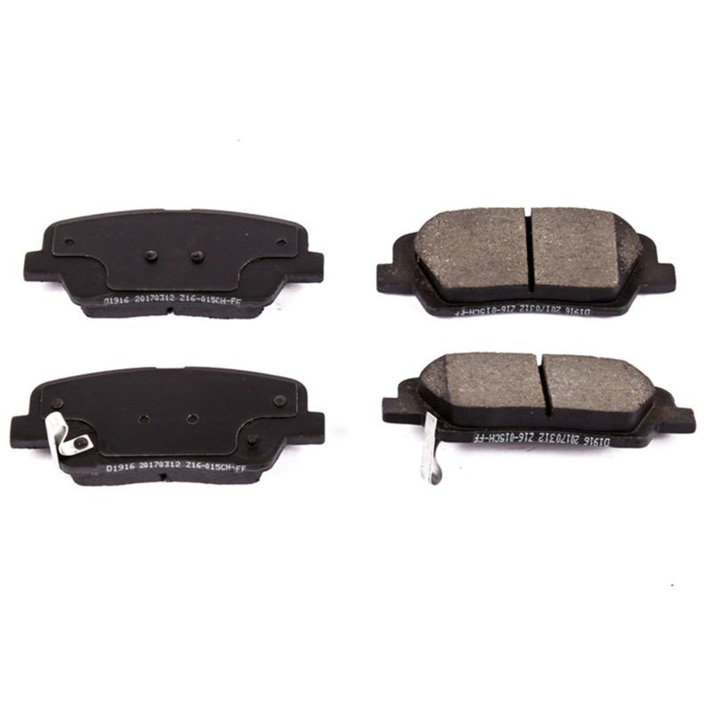 PowerStop 161916 | Power Stop 10-18 Hyundai Santa Fe Rear Z16 Evolution Ceramic Brake Pads; 2010-2018