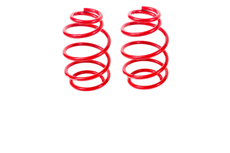 BMR Suspension sp078r | BMR 10-15 5th Gen Camaro V8 Front Lowering Springs - Red; 2010-2015