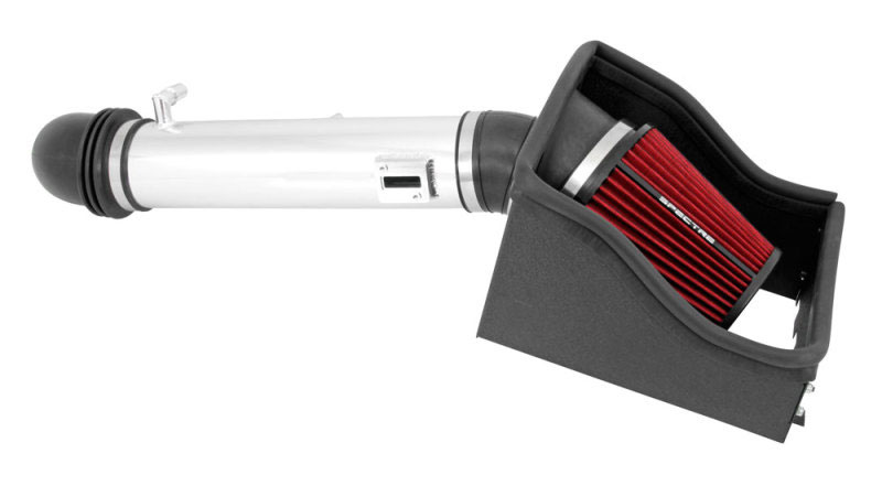 Spectre 9976 | 11-14 Ford F150 V8-5.0L F/I Air Intake Kit - Polished w/Red Filter; 2011-2014