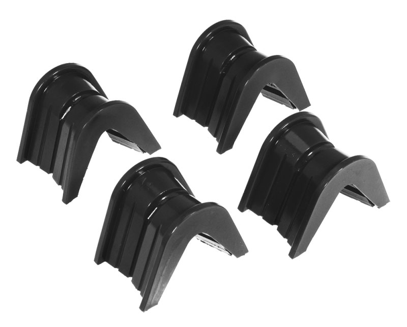 Prothane 6-1201-BL | 66-79 Ford F100/250/Bronco C-Bushings 2deg Offset - Black; 1966-1979