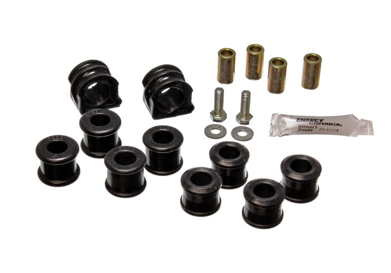 Energy Suspension 15.5106g | 99-06 VW Golf IV/Jetta IV/ GTI Black 23mm Front Sway Bar Bushings; 1999-2006