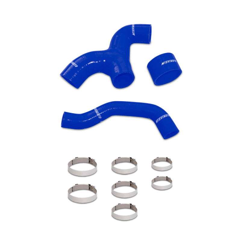 Mishimoto mmhose-sub-intbl | 02-05 Subaru WRX Blue Silicone Intercooler Hoses; 2002-2005