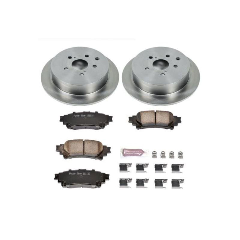 PowerStop koe5864 | Power Stop 10-15 Lexus RX350 Rear Autospecialty Brake Kit; 2010-2015