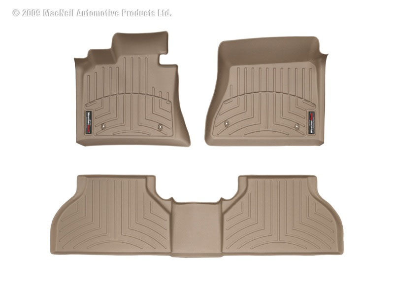 WeatherTech 455701455602 | FloorLiner - Rear - Tan