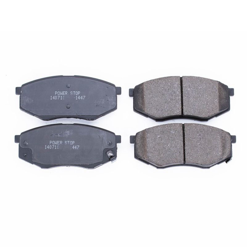 PowerStop 161447 | Power Stop 10-11 Hyundai Tucson Front Z16 Evolution Ceramic Brake Pads; 2010-2011