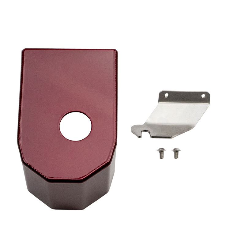 Wehrli wcf100209red | 06-23 Cummins 5.9L & 6.7L Brake Reservoir Cover - WCFab Red; 2006-2023