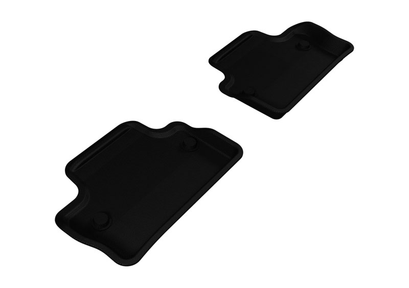 3D Maxpider l1vv01621509 | 3D MAXpider 2011-2018 Volvo S60/V60 Kagu 2nd Row Floormats - Black; 2011-2018