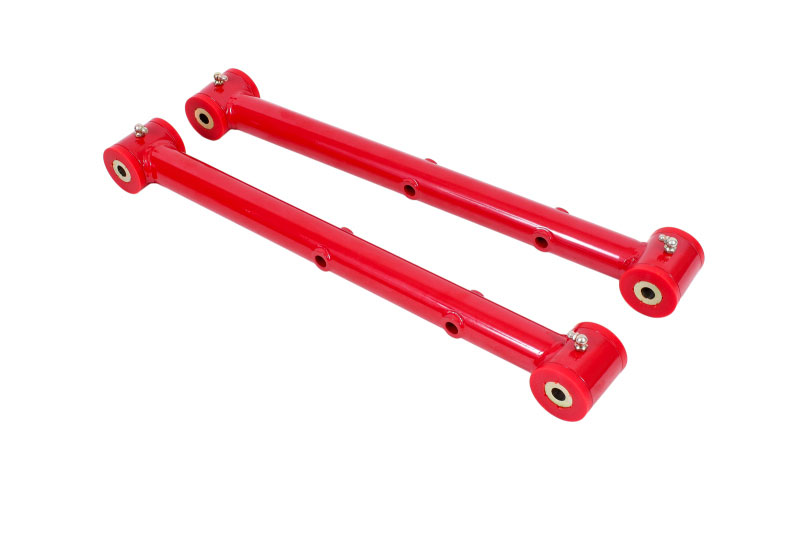 BMR Suspension tca039r | BMR 78-87 G-Body Non-Adj. Lower Control Arms (Polyurethane) - Red; 1978-1987