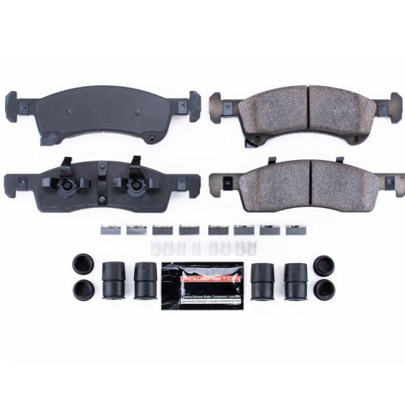 PowerStop z23-934 | Power Stop 03-06 Ford Expedition Front Z23 Evolution Sport Brake Pads w/Hardware; 2003-2006