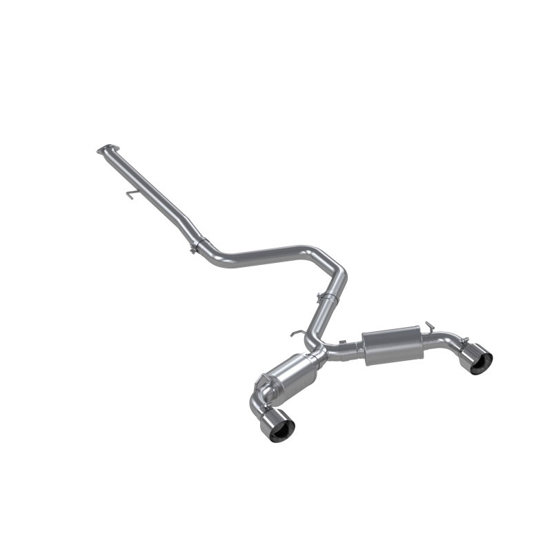 MBRP s4706al | 2019+ Hyundai Veloster N 2.0L Turbo 3in Cat Back - Aluminized Steel - T304 Tip; 2019-2022