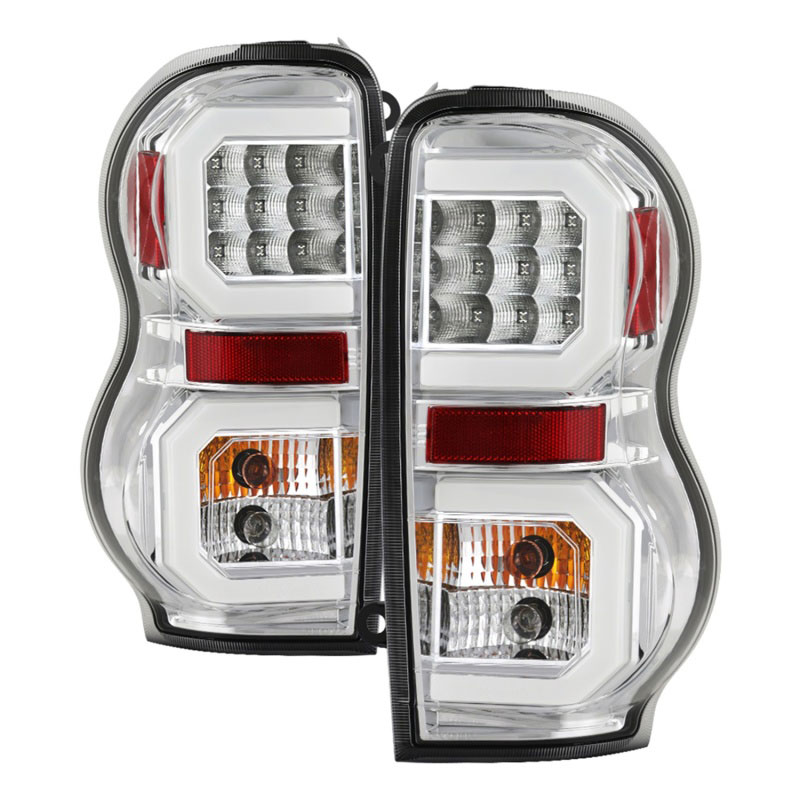 SPYDER 5086525 | Spyder 04-09 Dodge Durango LED Tail Lights - Chrome ALT-YD-DDU04-LED-C; 2004-2009