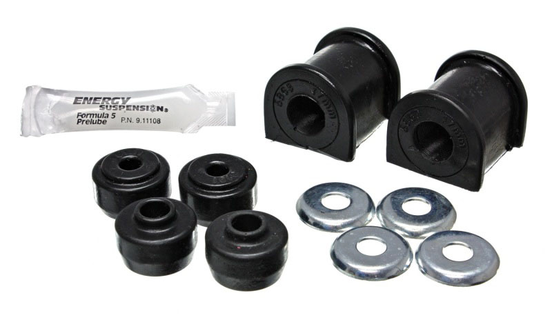 Energy Suspension 8.5136g | 03-08 Lexus / 03-08 Toyota 4Runner Black 17mm Rear Sway Bar Bushing Kit; 2003-2008