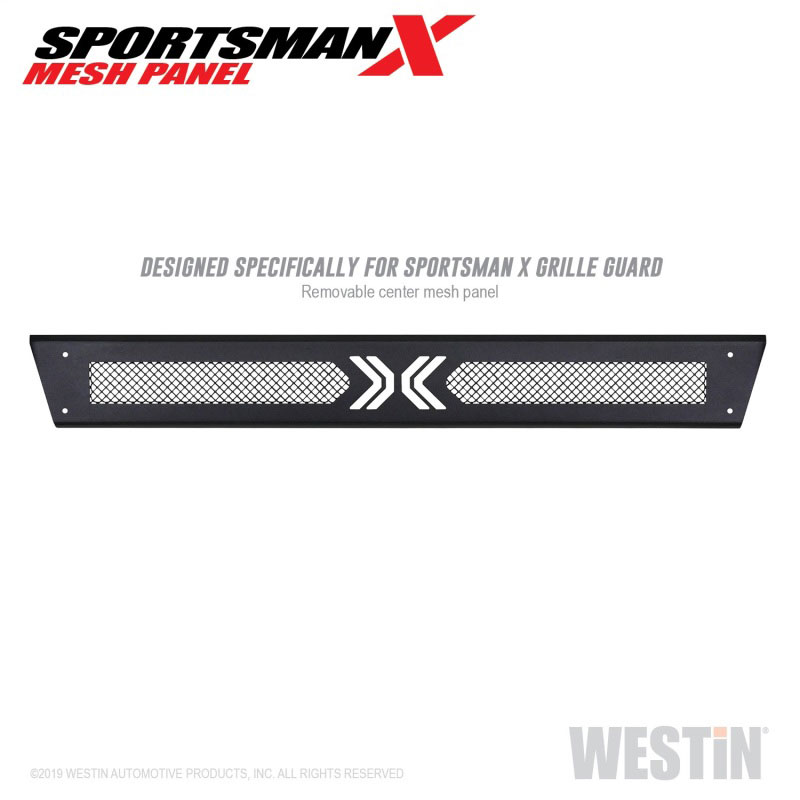 Westin 40-13005 | 2005-2020 Chevrolet/Nissan/Toyota Sportsman X Mesh Panel (Textured Black)