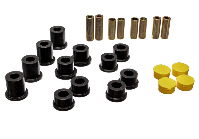 Energy Suspension 11.3105g | 90-97 Mazda Miata Black Front Control Arm Bushing Set; 1990-1997