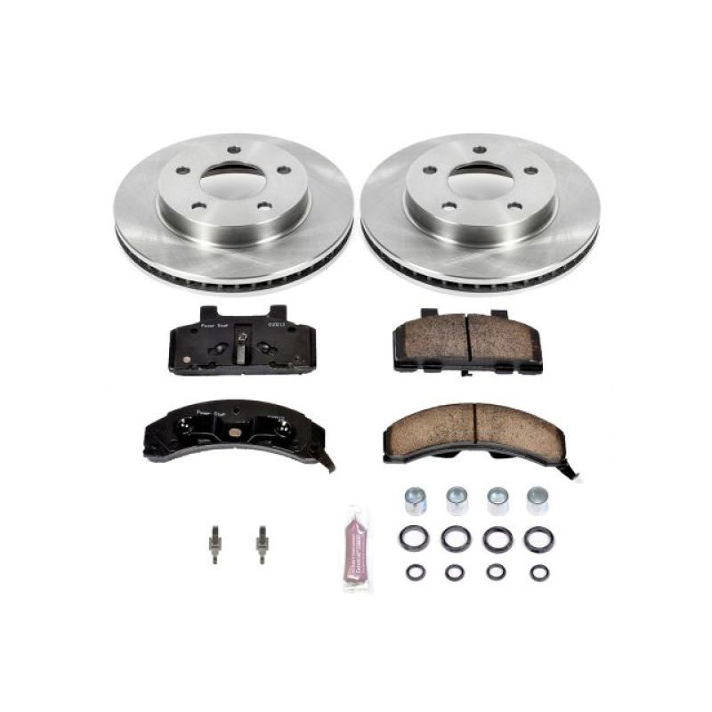 PowerStop koe1487 | Power Stop 83-96 Buick Century Front Autospecialty Brake Kit; 1983-1996