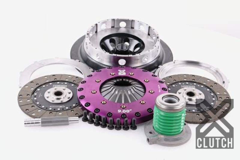 XClutch xkfd236582g | 18-24 Ford Mustang GT 5.0L 9in Triple Solid Organic Clutch Kit; 2018-2024