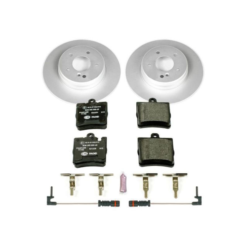 PowerStop esk620 | Power Stop 03-05 Mercedes-Benz C240 Rear Euro-Stop Brake Kit; 2003-2005