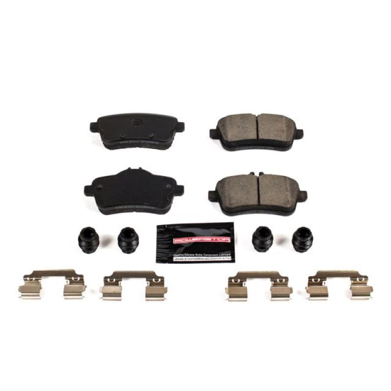 PowerStop z23-1630a | Power Stop 16-19 Mercedes-Benz GLE350 Rear Z23 Evolution Sport Brake Pads w/Hardware; 2016-2019