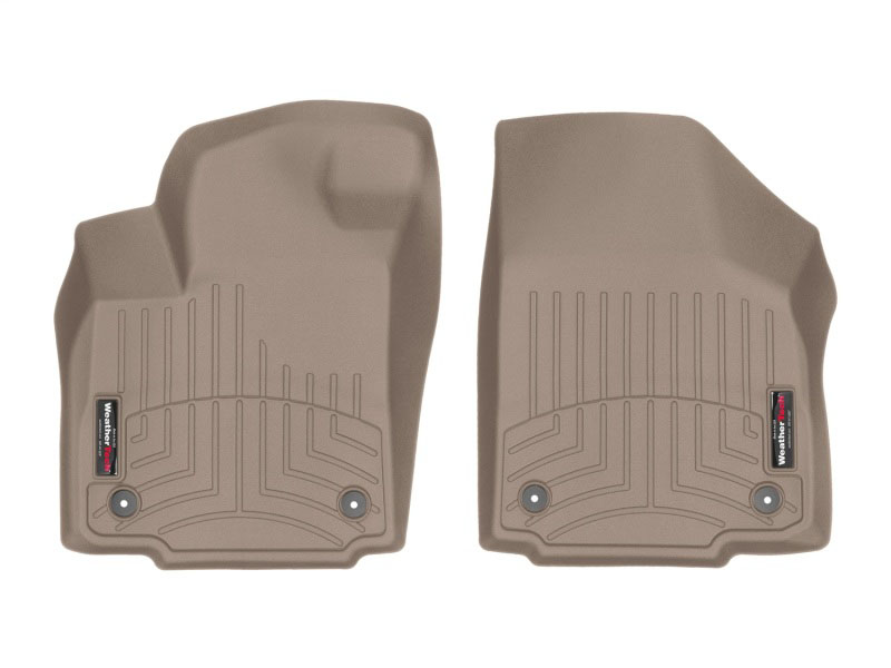 WeatherTech 459711 | 2017+ Honda Ridgeline Front FloorLiner - Tan; 2017-2023