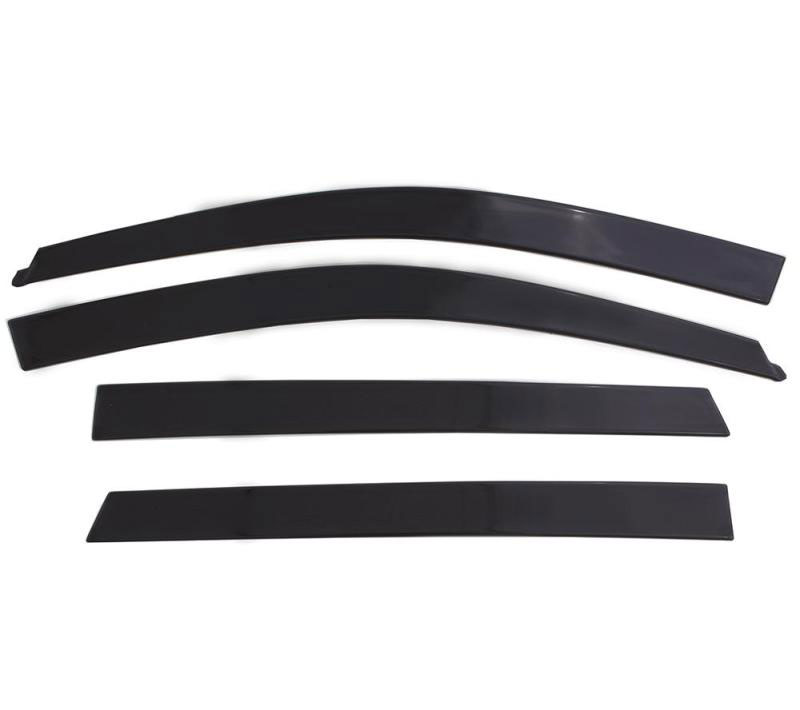 AVS 894052 | 11-18 Ford Explorer Ventvisor Low Profile Deflectors 4pc - Smoke; 2011-2018