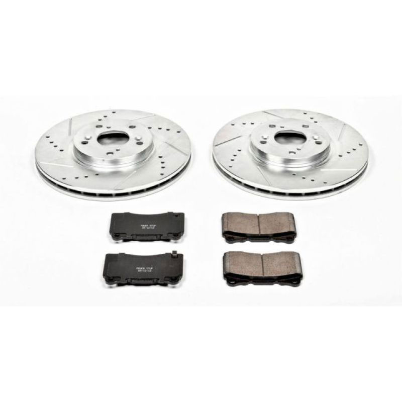 PowerStop k3029 | Power Stop 04-08 Acura TL Front Z23 Evolution Sport Brake Kit; 2004-2008