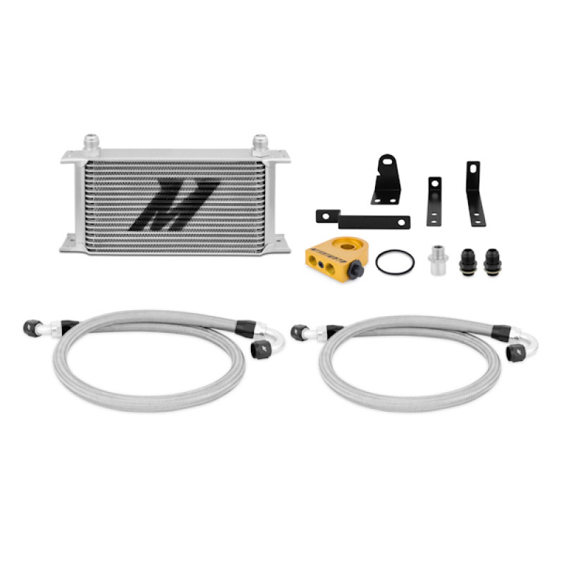 Mishimoto mmoc-s2k-00t | 00-09 Honda S2000 Thermostatic Oil Cooler Kit - Silver; 2000-2009