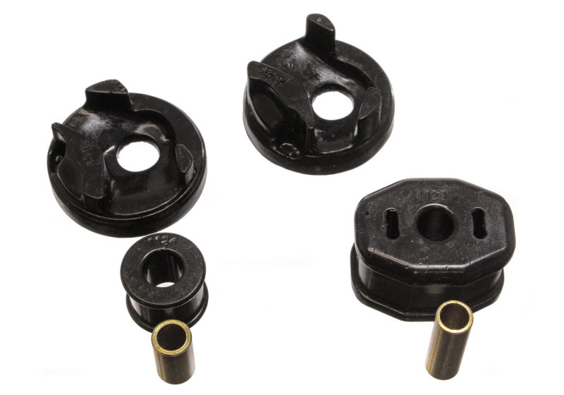 Energy Suspension 7.1105g | 91-94 Nissan Sentra/NX1600/2000 Black Motor Mount Inserts (2 Torque Mount Position; 1991-1994