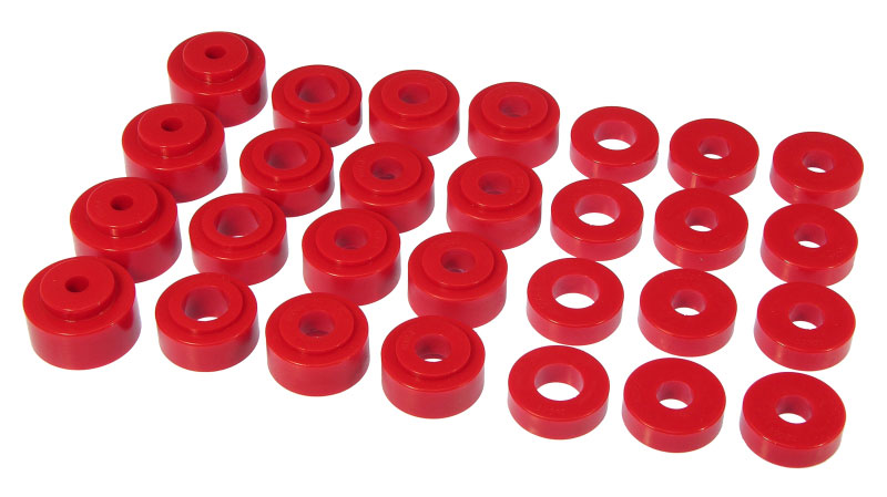 Prothane 7-123 | 68-72 GM Mid-Size Hardtop Body Mount - Red; 1968-1972