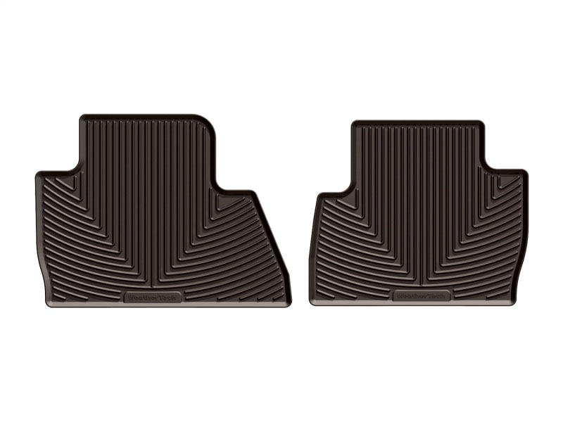 WeatherTech w324co | 2015+ Cadillac Escalade 2nd Row Rear Rubber Mats - Cocoa; 2015-2023