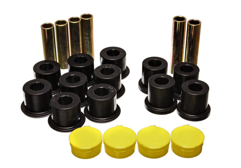 Energy Suspension 5.2114g | 98-03 Dodge Durango 2WD / 00-03 Dodge Durago 4WD Black Rear Leaf Spring Bushing Se; 1998-2003