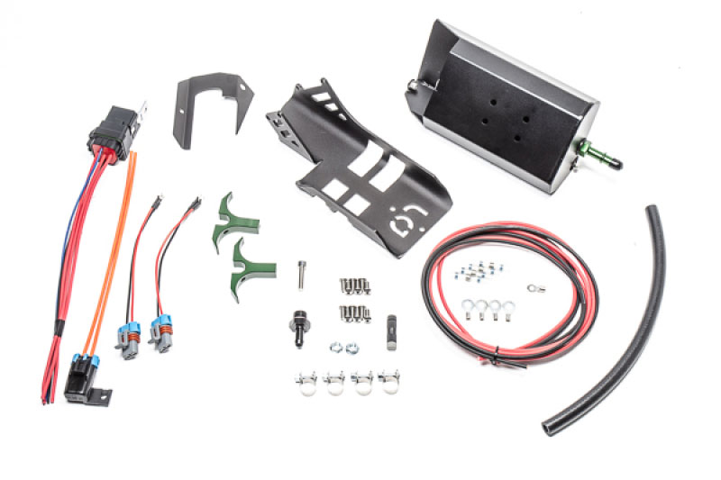 Radium Engineering 20-0701 | Radium S14/S15/R33/R34 Fuel Hanger Surge Tank Add-on F90000267/274/285 or E5LM - Pumps Not Included; 1993-2002