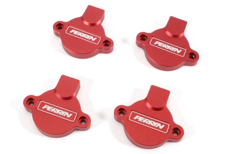 Perrin Performance pspeng172rd | Perrin 15-22 WRX Cam Solenoid Cover - Red; 2015-2022